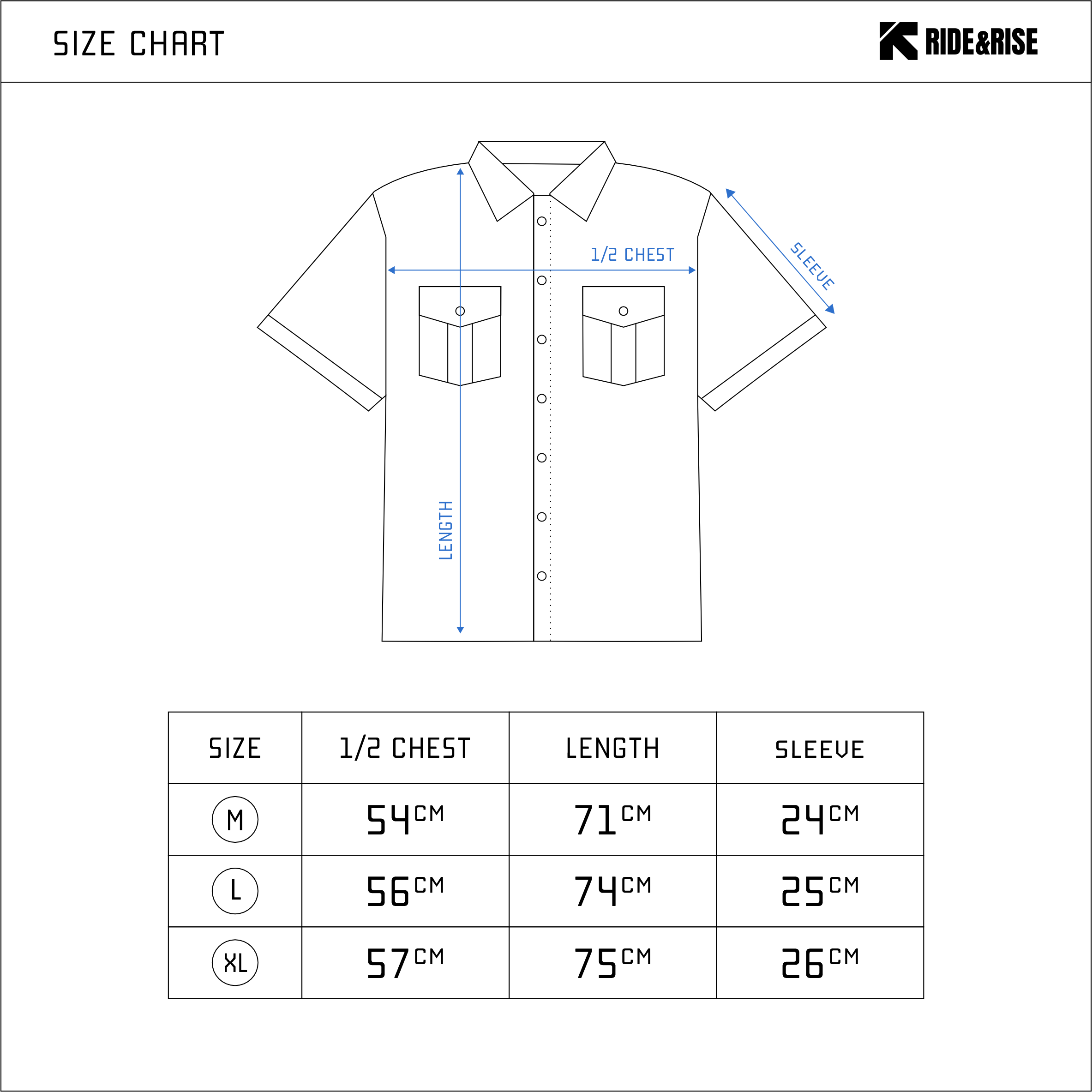 Ride and Rise - Limit Workshirt Black 9