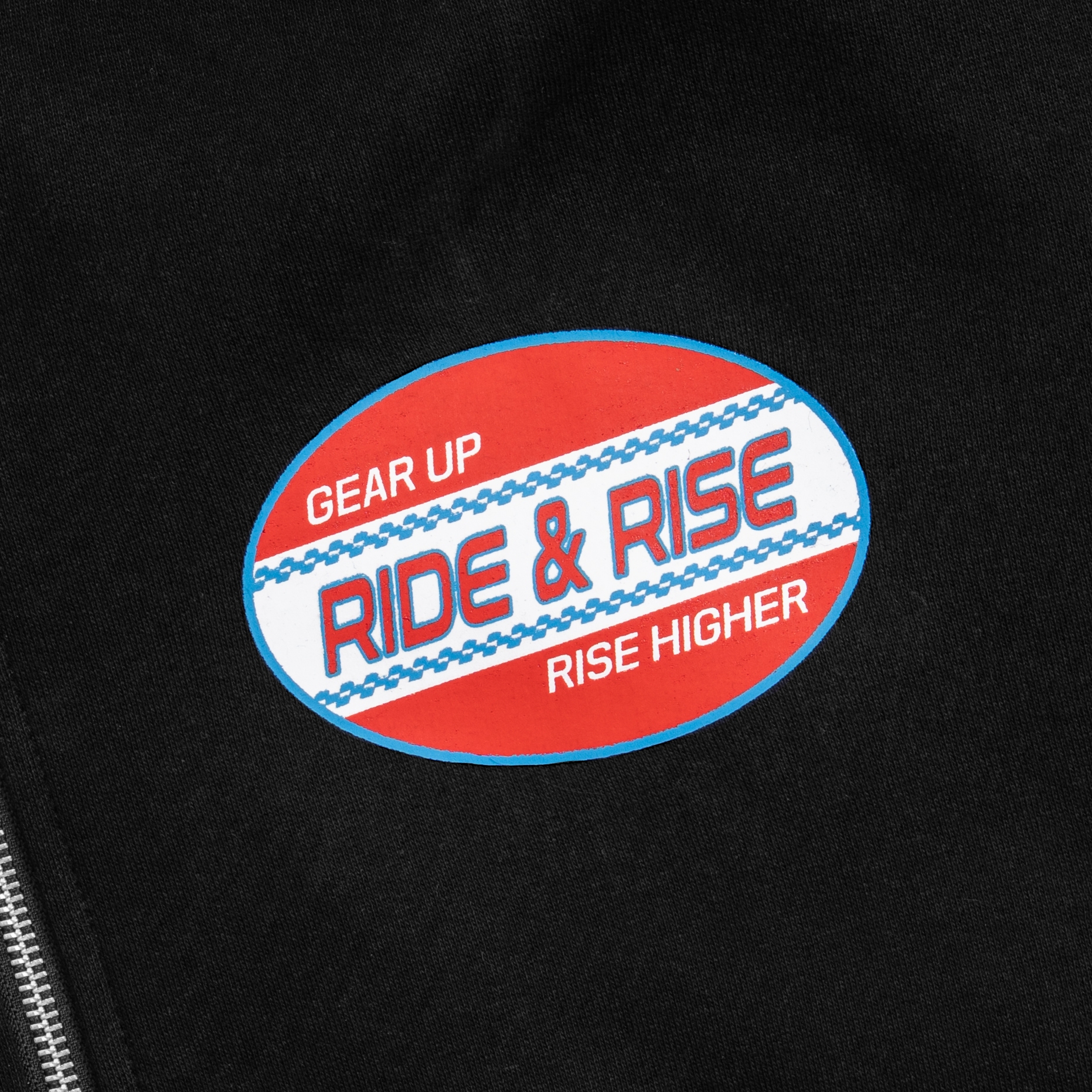 Ride and Rise - Nitra Zip Hoodie Jacket Black 2