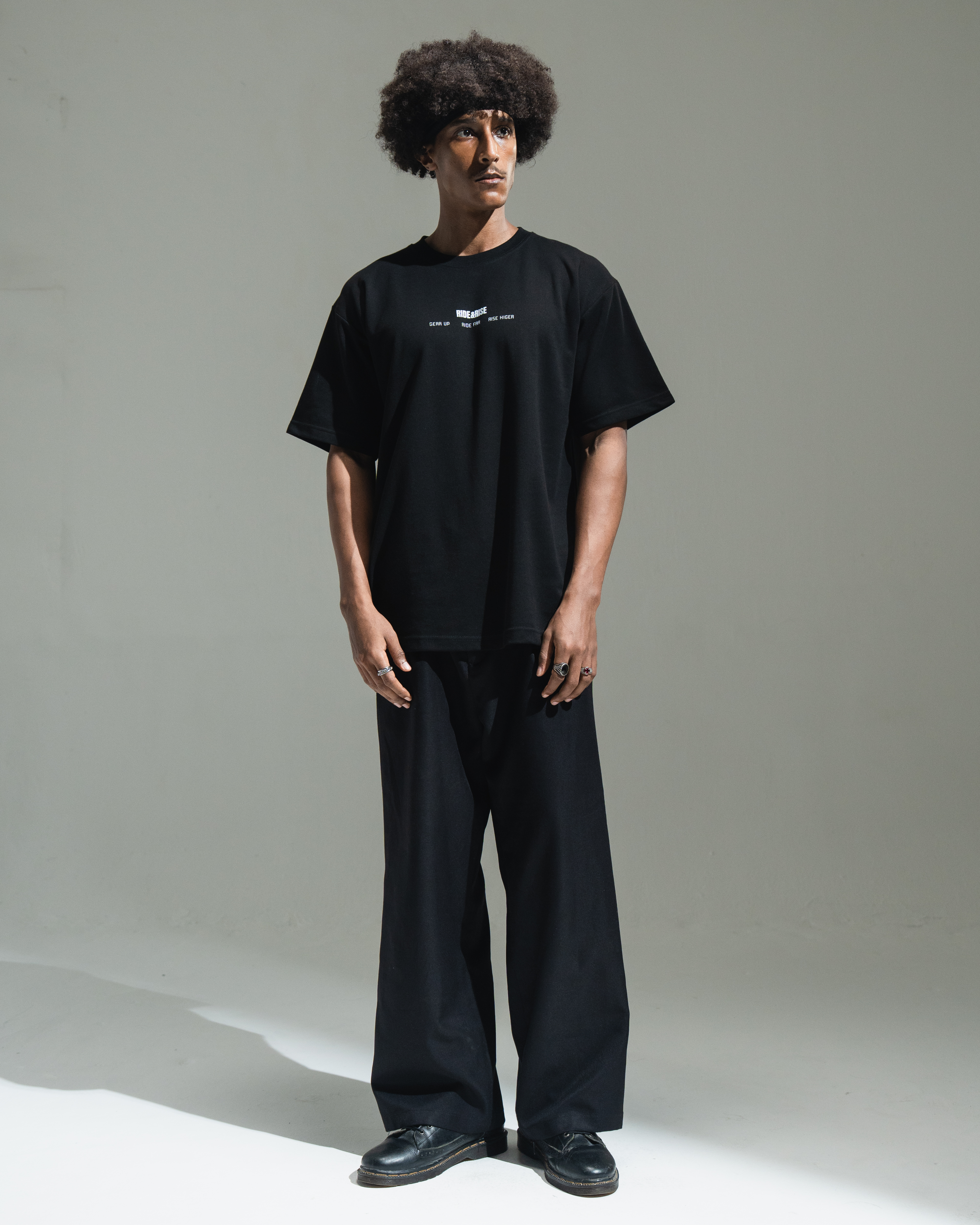 Ride and Rise - Rydex Tshirt Black 5