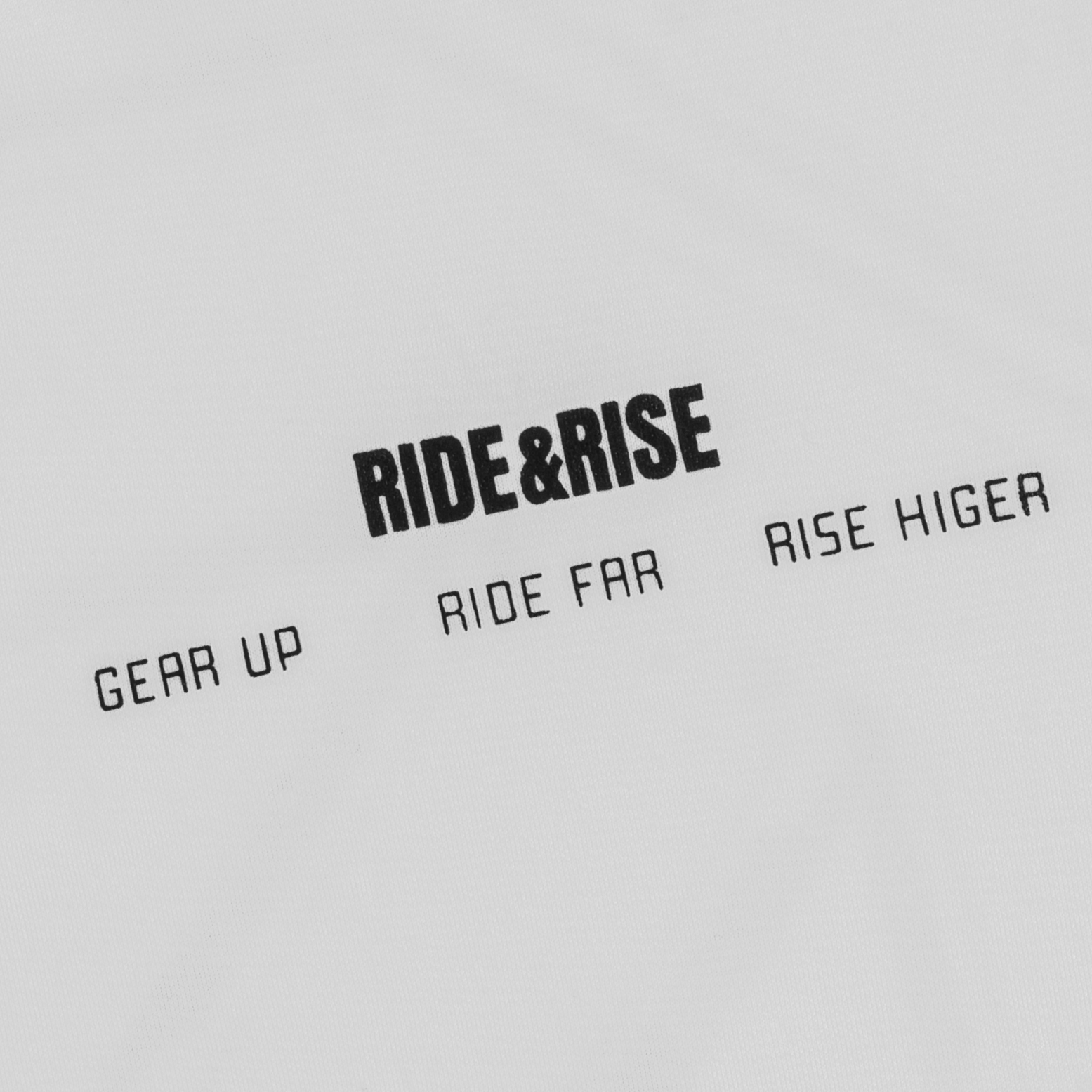 Ride and Rise - Rydex Tshirt White 2
