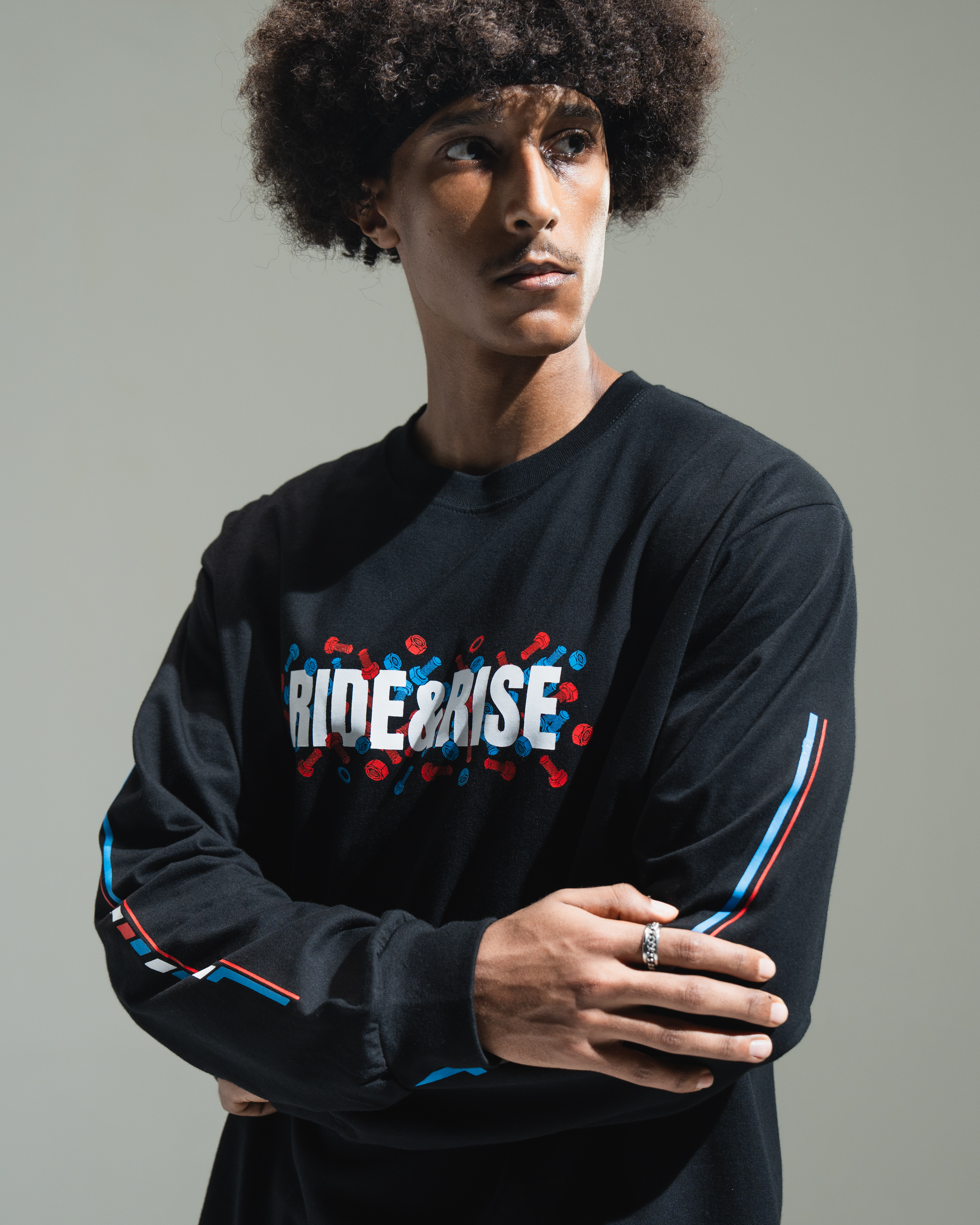 Ride and Rise - Spark Long Sleeve - Black 6