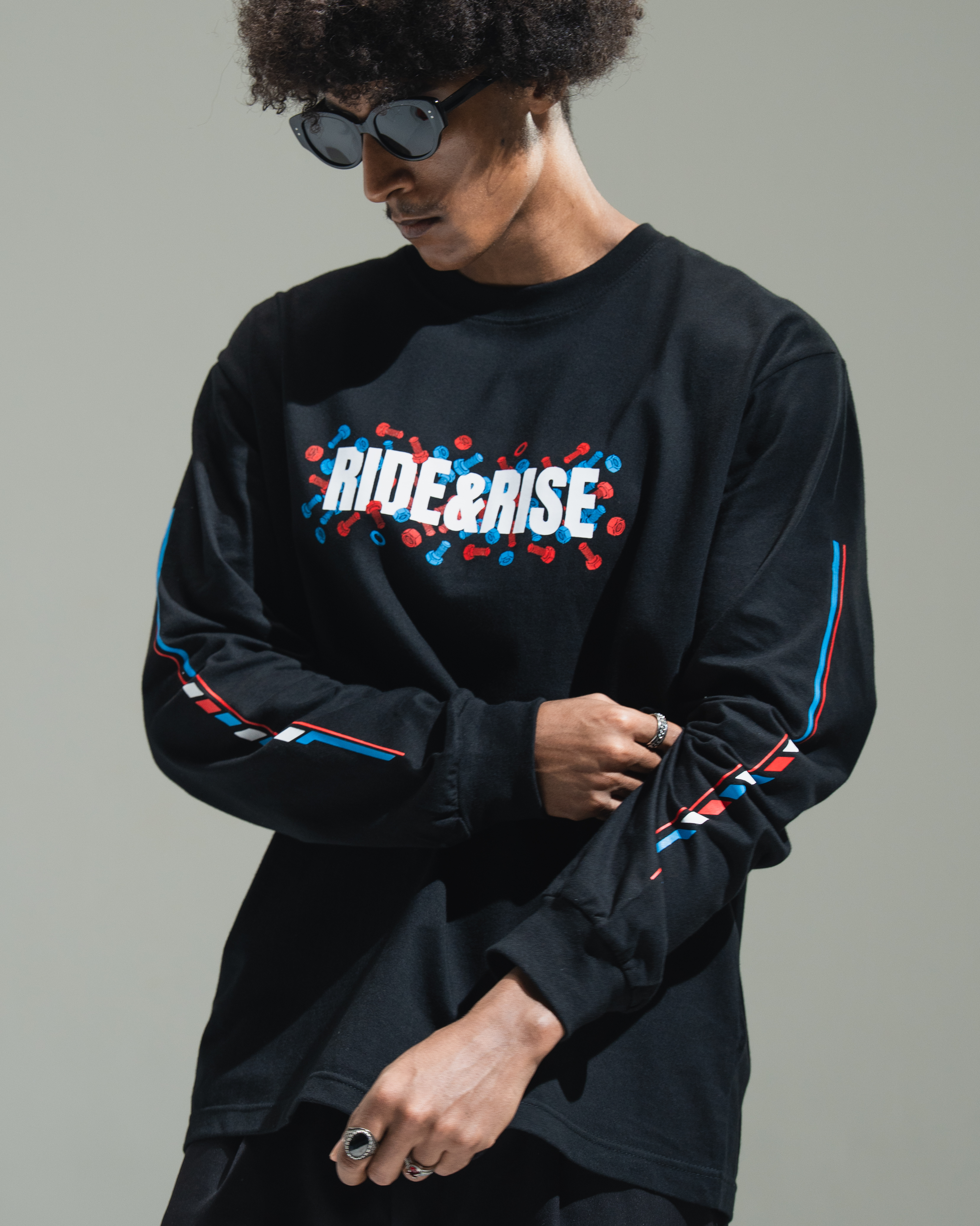 Ride and Rise - Spark Long Sleeve - Black 7