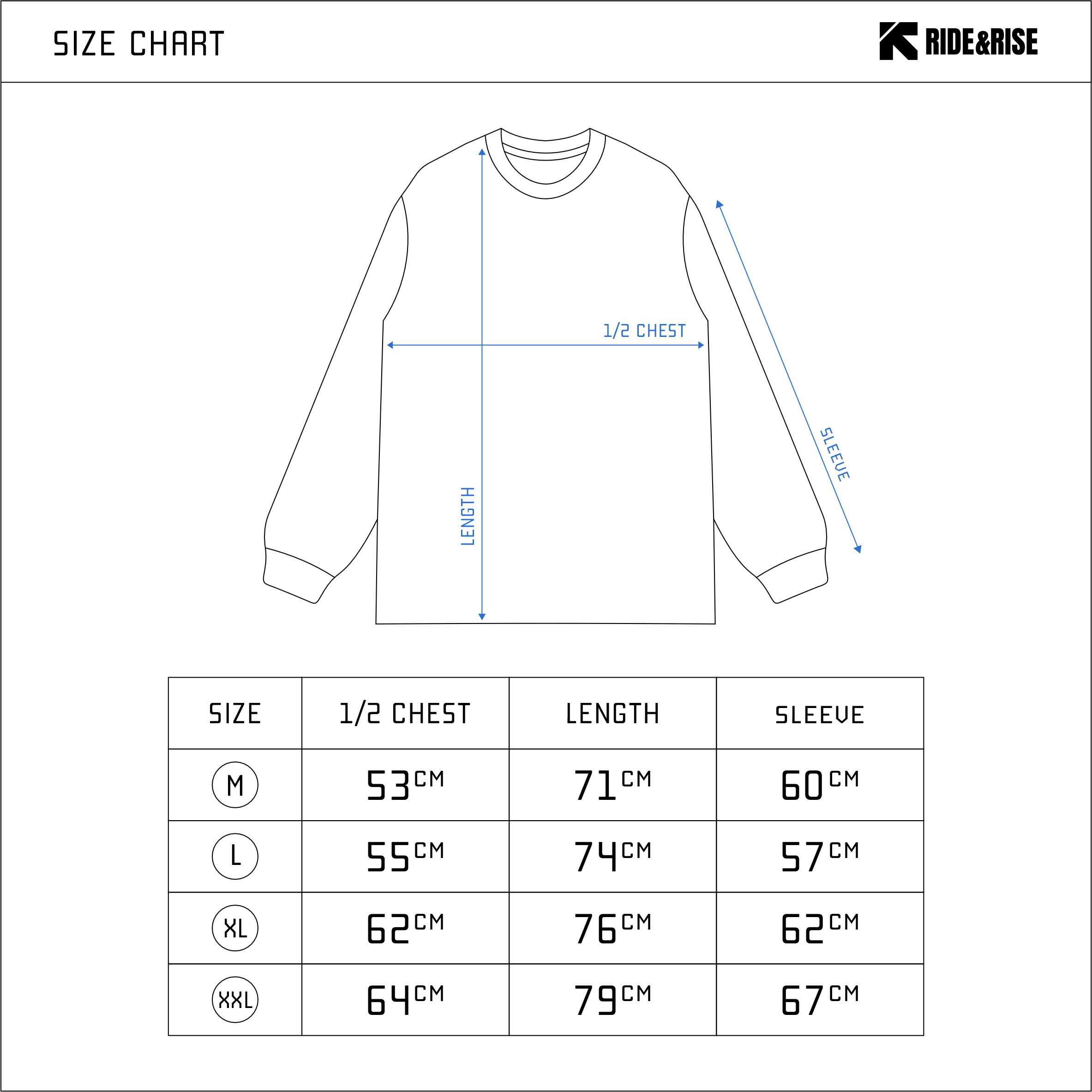 Ride and Rise - Spark Long Sleeve - Black 8